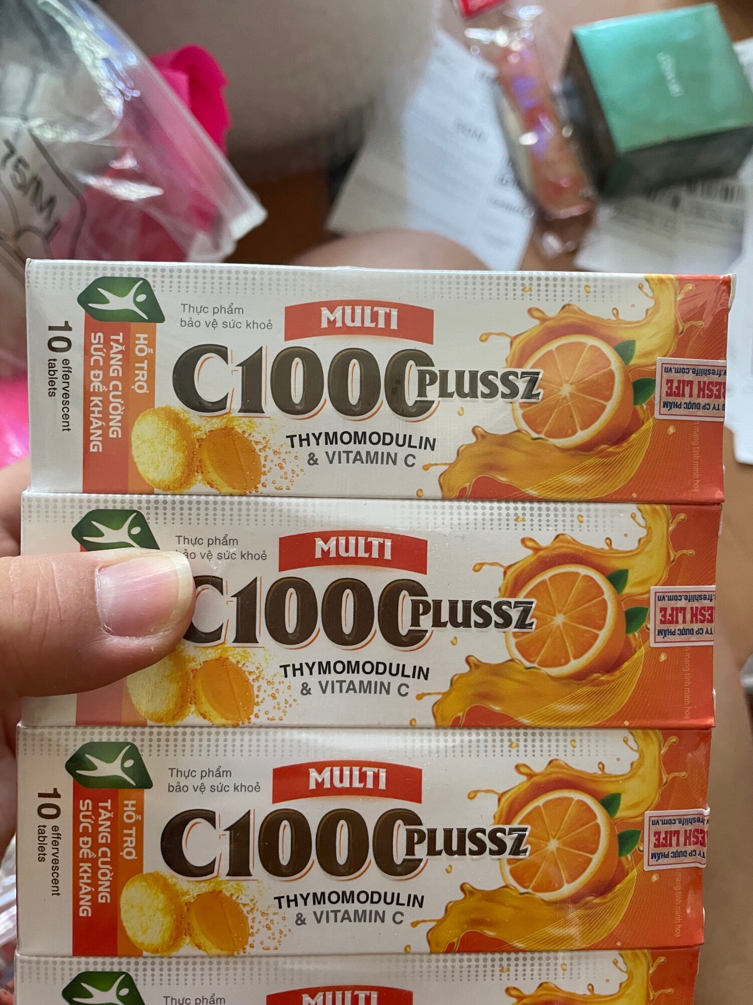 [HCM]Viên C sủi Multivitamin ( tuýp 10viên )