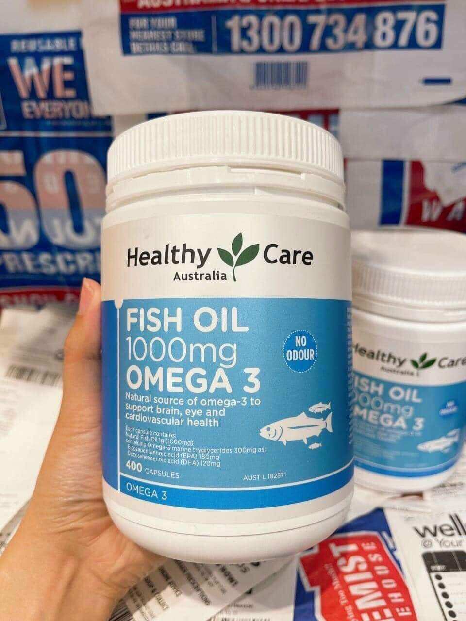 [ CHÍNH HÃNG ] VIÊN UỐNG DẦU CÁ OMEGA 3 6 9