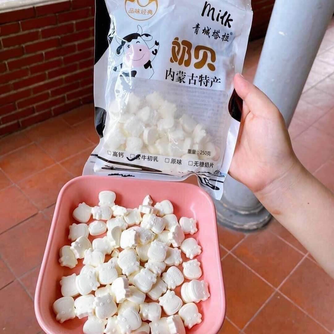 Kẹo sữa bò non viên nén gói 250g
