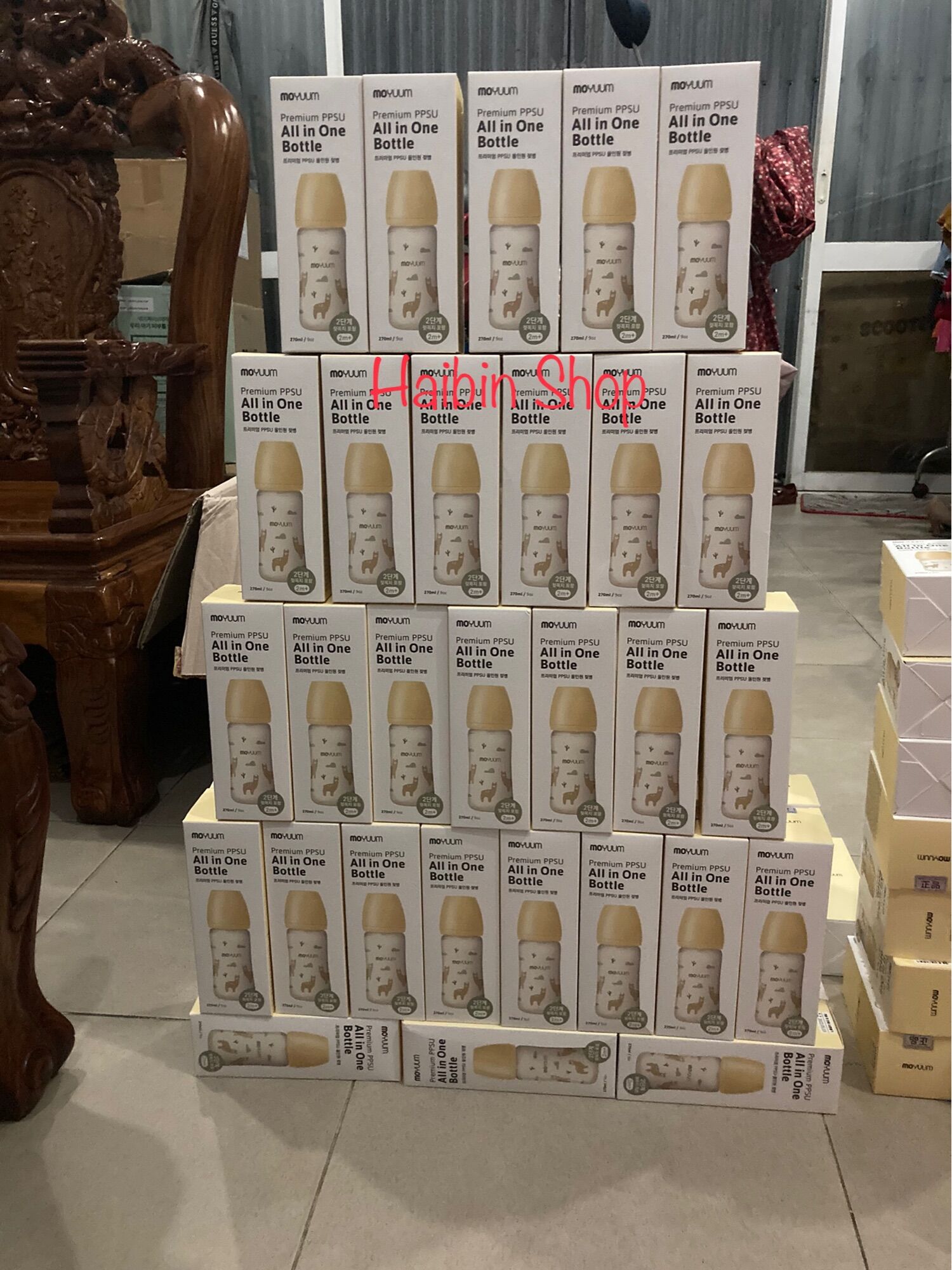 Bình sữa Moyuum Lạc Đà, Moyuum Llama edition 170ml- 270ml