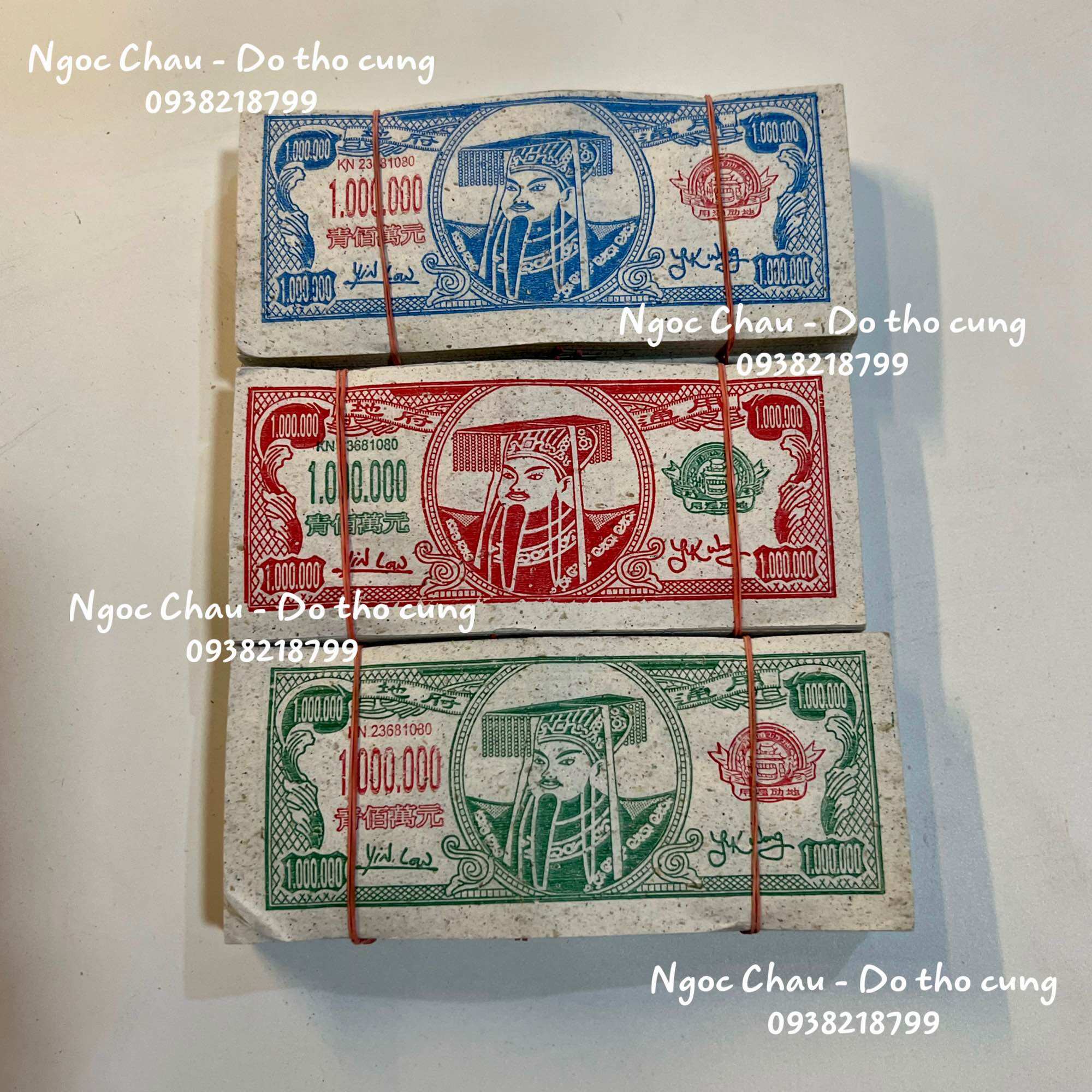 [ VÀNG MÃ ] GIẤY TIỀN ĐÔ 3 MÀU