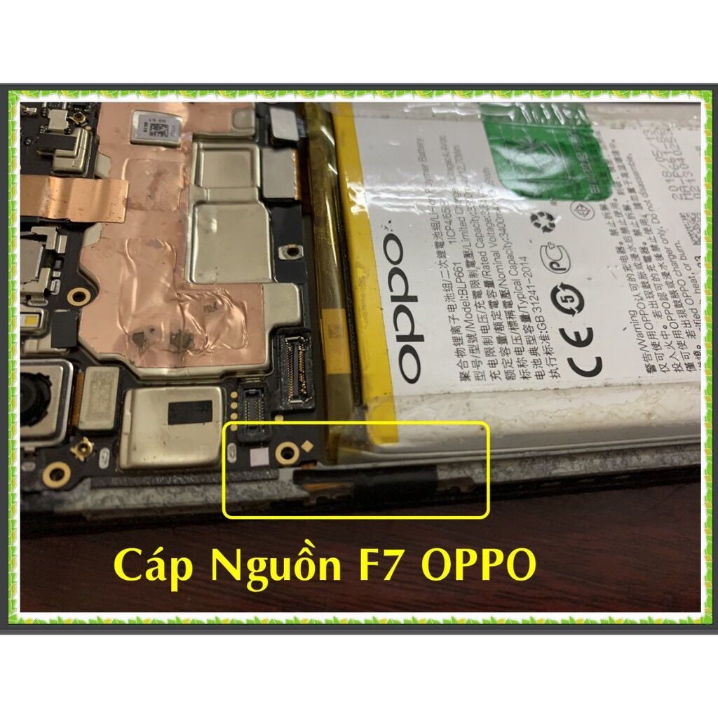 Cáp nguồn F7 Oppo