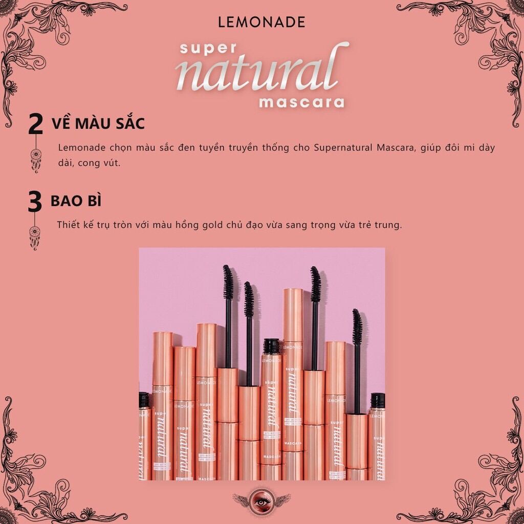 Chuốt Mi Lemonade Supernatural MascaraBlack