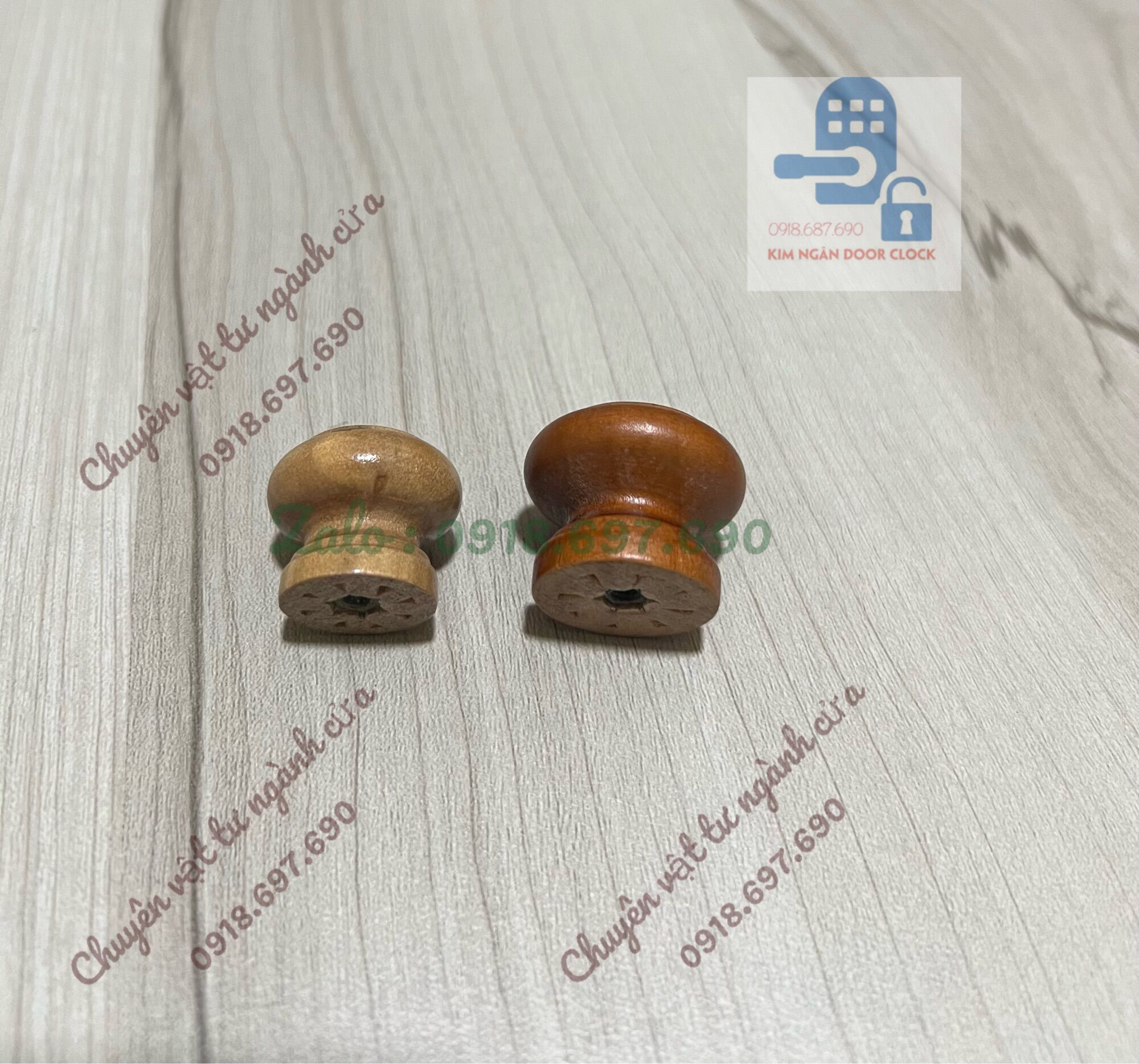 [HCM]1 Cục núm tay nắm gù tủ bằng gỗ .