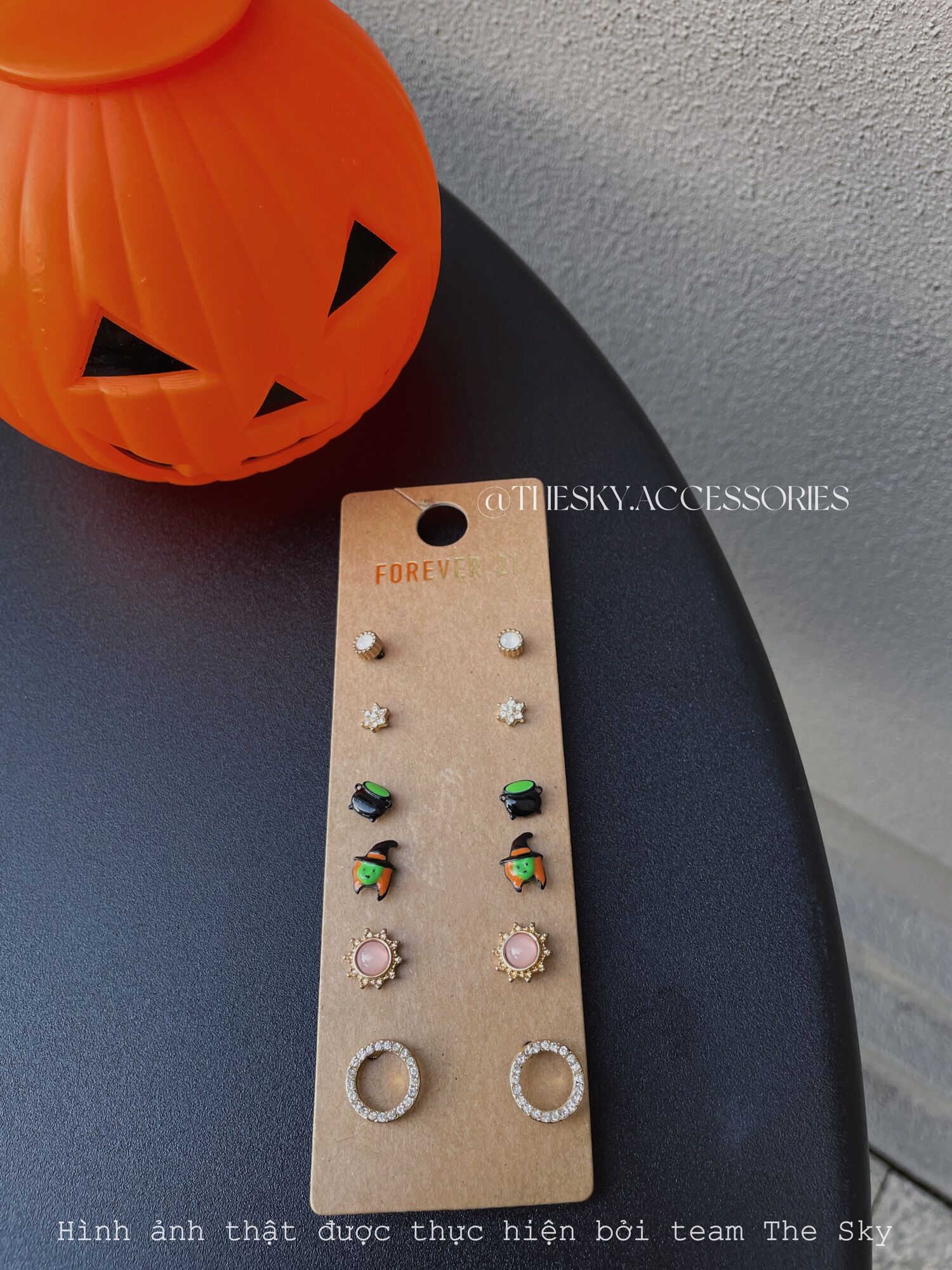 Set bông tai nhiều đôi Halloween rùng rợn 𝑻𝒉𝒆 𝑺𝒌𝒚 𝑨𝒄𝒄𝒆𝒔𝒔𝒐𝒓𝒊𝒆𝒔