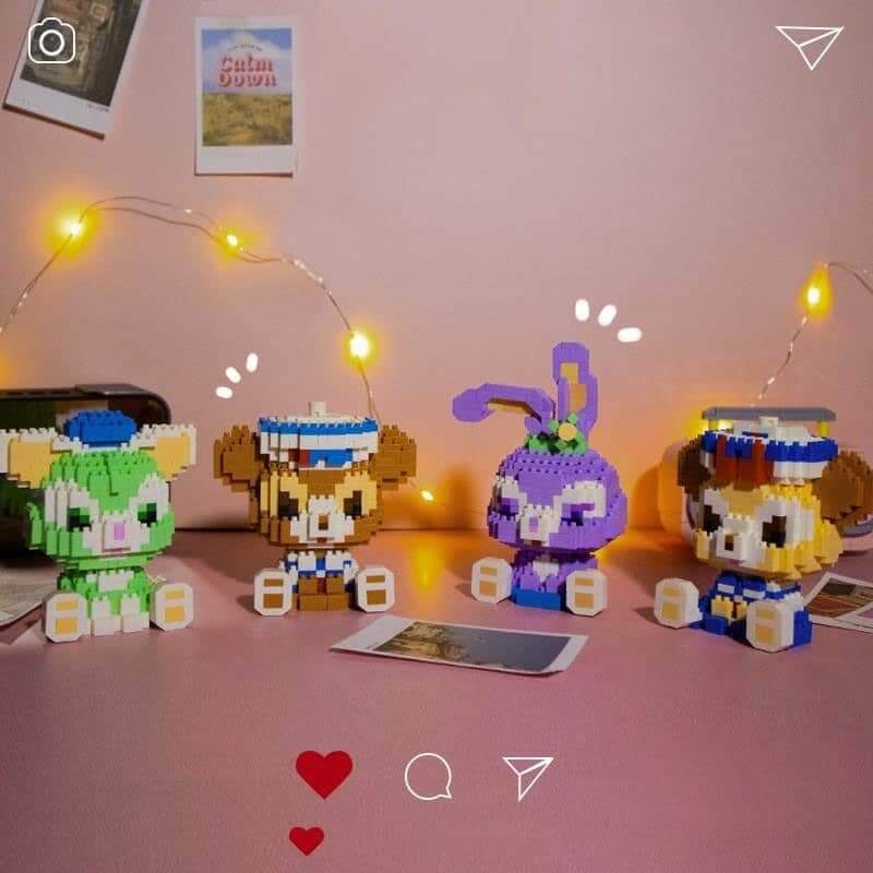 Bộ lego 3D mô hình động vật