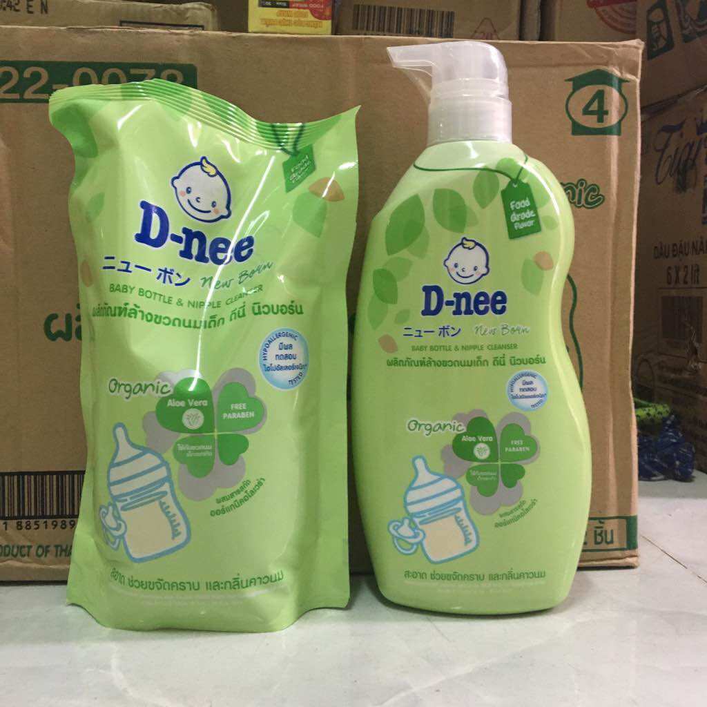 Nước rửa bình sữa Dnee túi 600ml