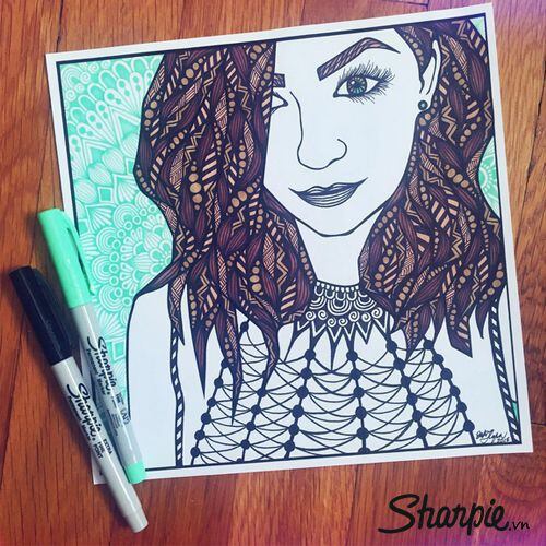Bút lông dầu Sharpie ultra fine black
