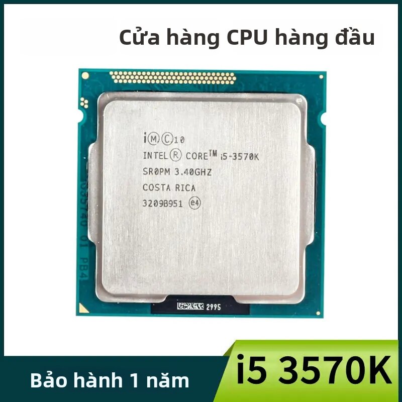 Intel | Bộ Xử Lý CPU Intel Core I5 3570K 3.4GHz Quad-Core 4-Thread 77W LGA 1155 Dành Cho Máy Tính Để Bàn, Hỗ Trợ DDR3 Giá 644,800 Đồng*Miễn phí vận chuyển