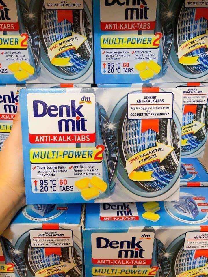 Viên tẩy lồng máy giặt Denkmit Đức