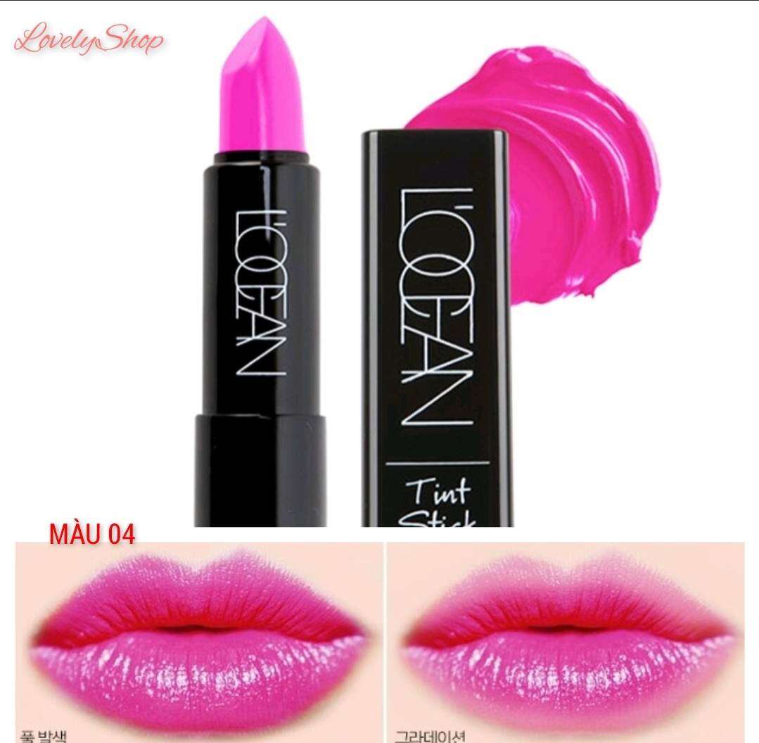 Son dưỡng locean màu 04 hàn quốc chính hãng