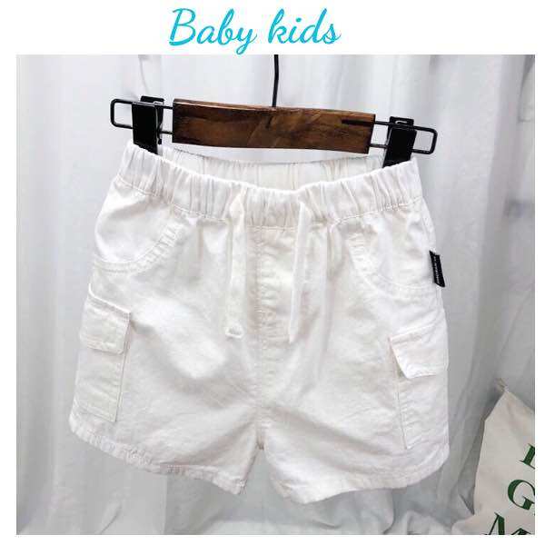 Quần đùi quần short kaki bé trai 3 màu đẹp cá tính
