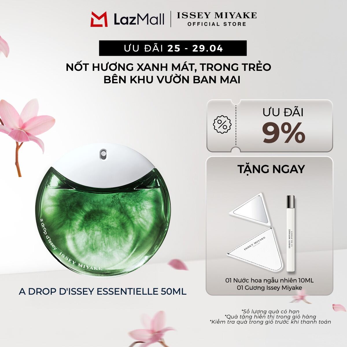 Nước hoa nữ Issey Miyake A Drop d'Issey Essentielle EDP 50ML