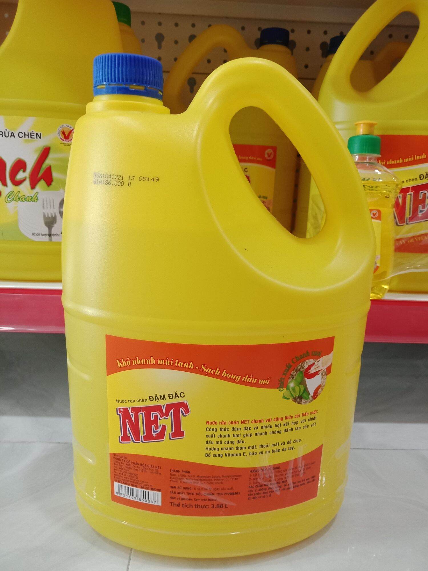 Nước rửa chén LIX siêu sạch 3,5kg