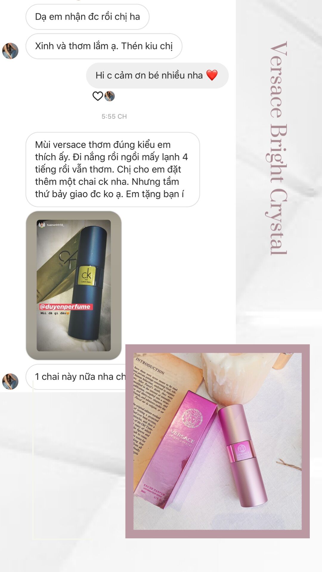 duyenperfume - Nước hoa mini 20ml CK ONE (unisex)