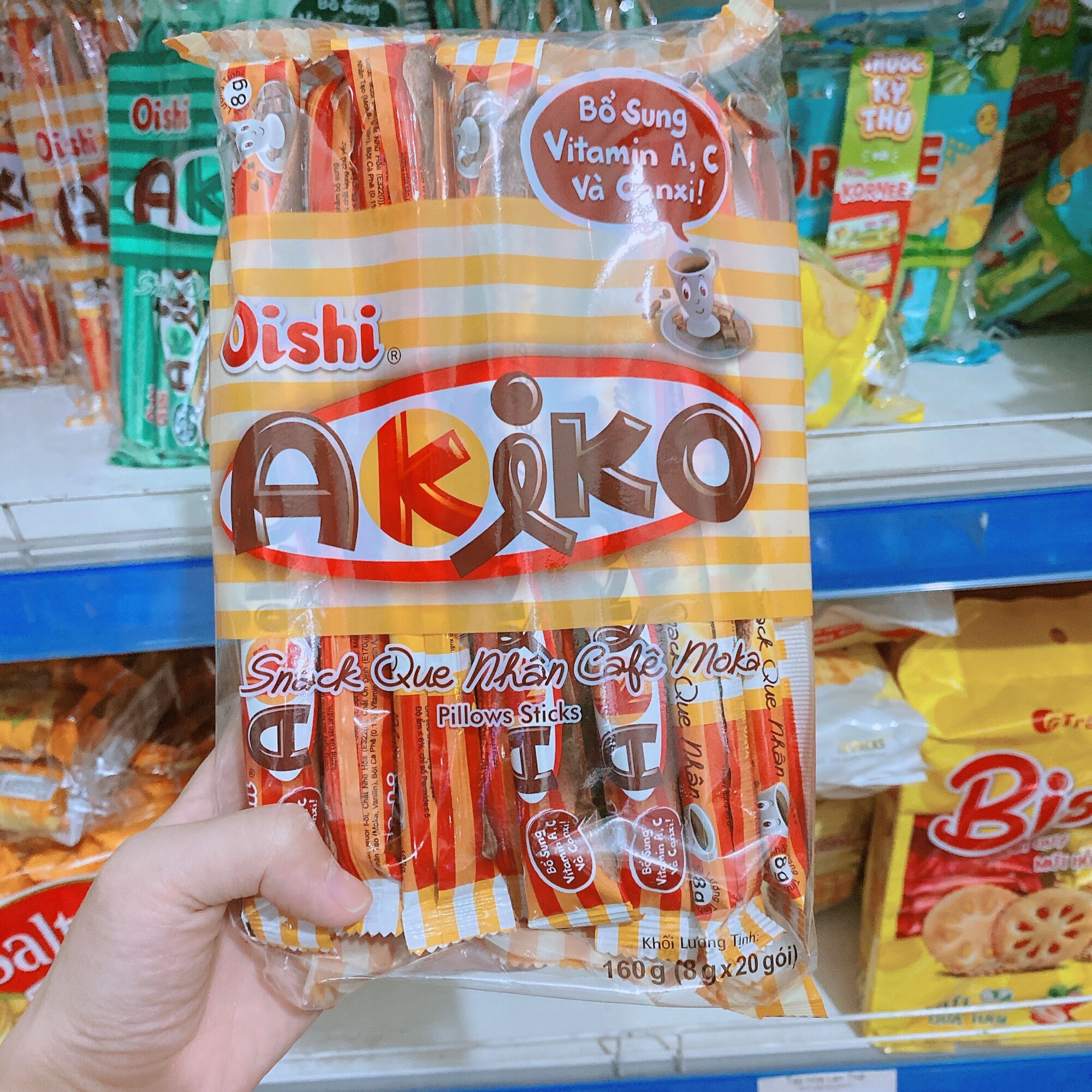 Bánh Akiko Các Vị 160G