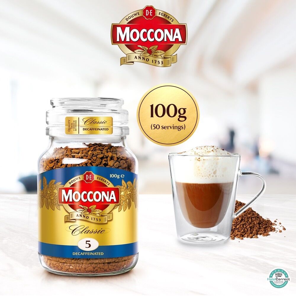 Cà Phê Decaf Hoà Tan Moccona Decaf Coffee Classic