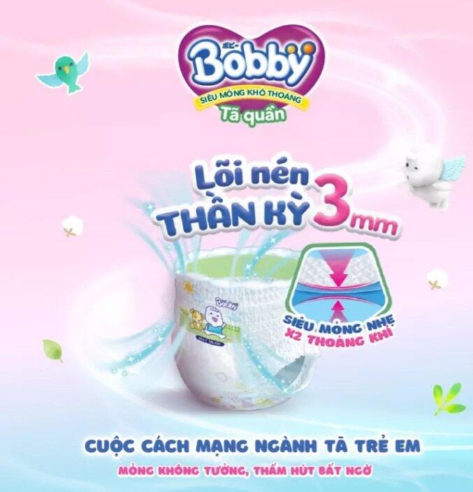 Tả quần Bobby XL84 miếng tặng 8 miếng