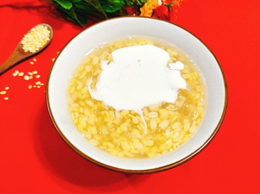 Đậu xanh cà bóc vỏ - Bịch 500g