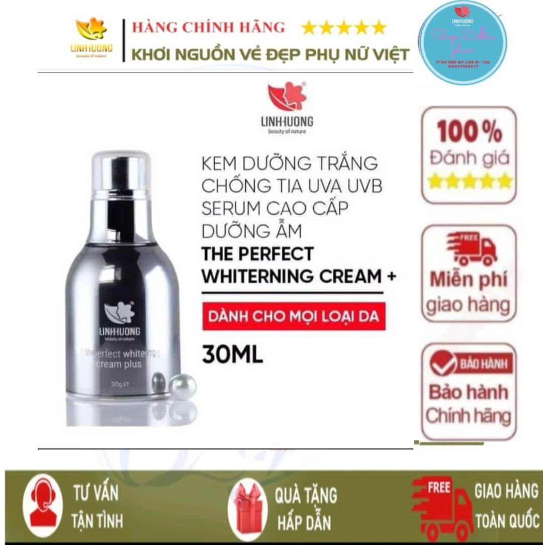 [Hcm]Kem Sữa Trắng Da Linh Hương[Chính Hãng]30Ml Trắng Dachống Lão Hóache Khuyết Điểmchống Nắng