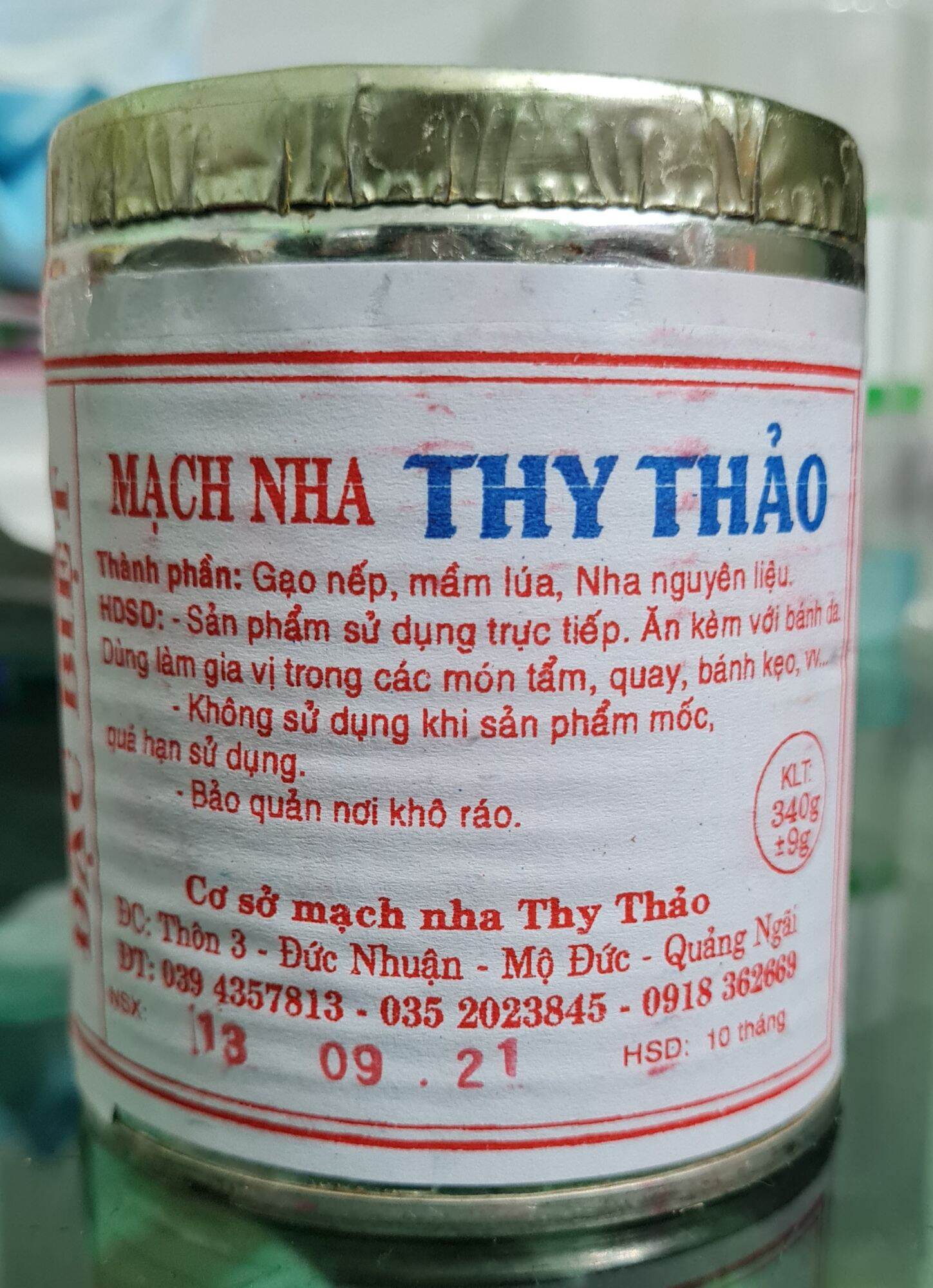 Mạch nha lúa Thy Thảo