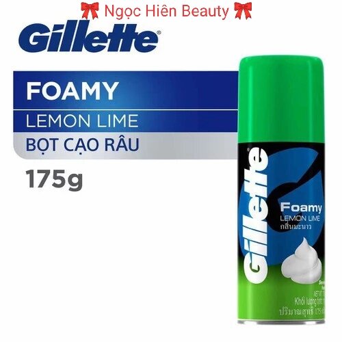 (Combo 4 Bình) Bọt cạo râu GILLETTE 175g Hương Chanh