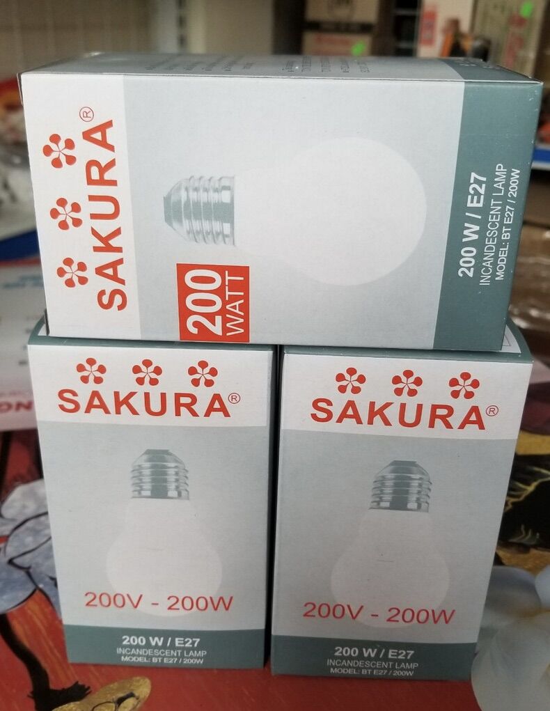 Bóng đèn sợi đốt 200w