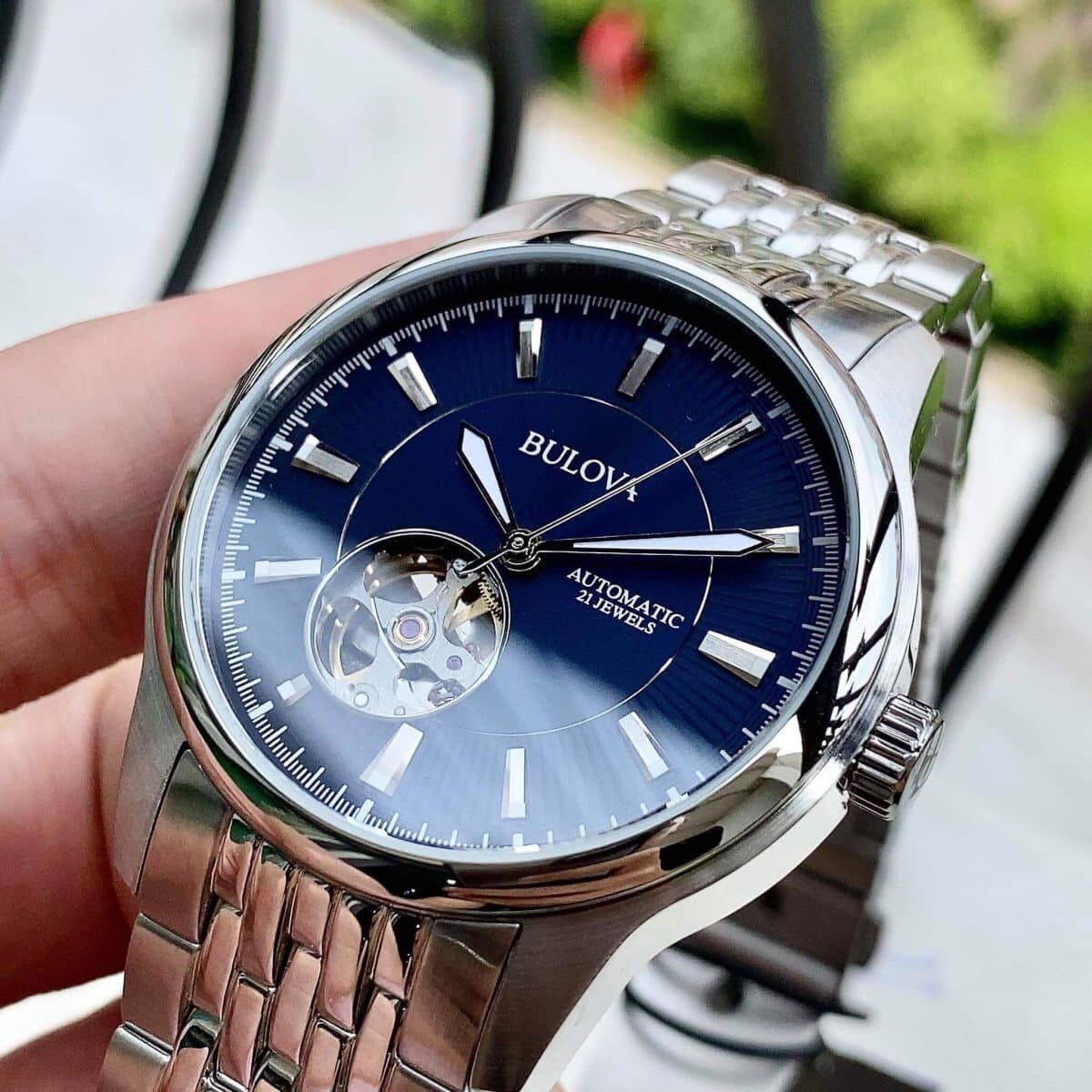 [Tặng Gói Bảo Hàng Vàng] ĐỒNG HỒ NAM CHÍNH HÃNG Bulova 96A189 Automatic