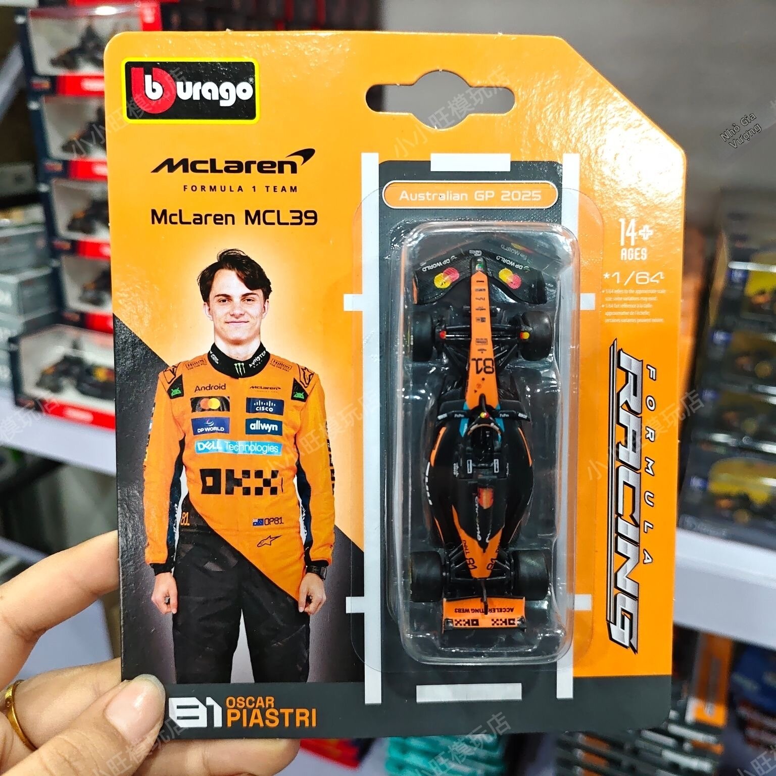 Bburago | Mô Hình Hợp Kim Công Thức 1 Tỷ Lệ 1:64