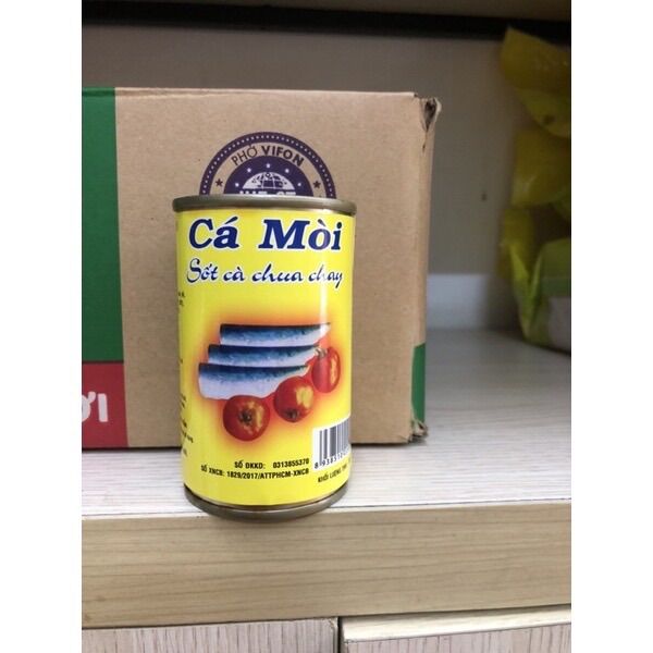 Cá Mòi Chay Kim Chi