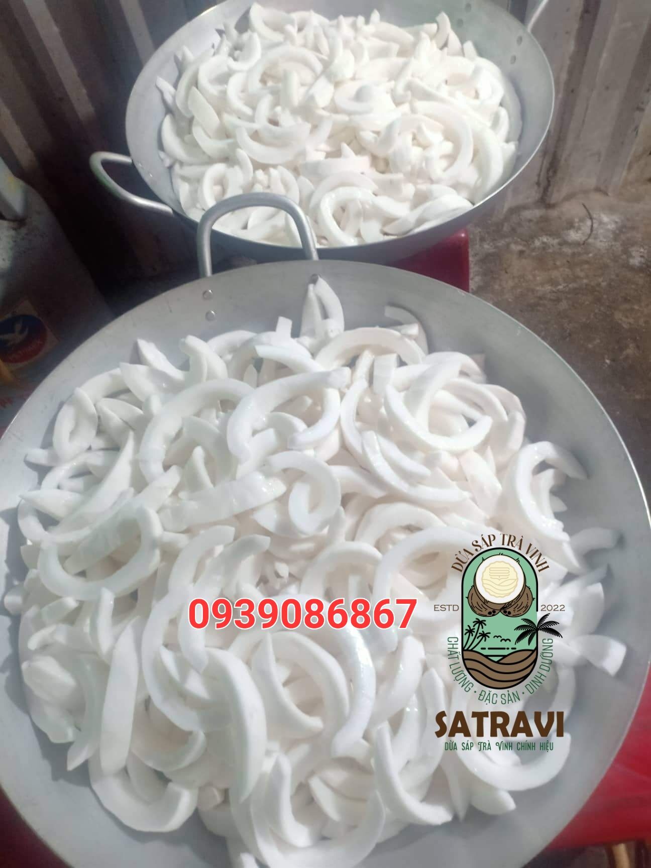 MỨT DỪA SÁP TÚI 500G