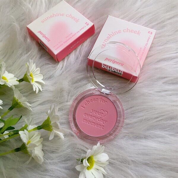 Phấn má hồng Peripera Sunshine Cheek 13 - Nice Pink