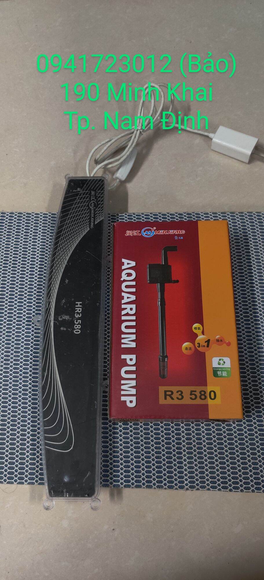 (Xem kỹ mô tả) Đèn led thay thế bể cá Minjiang HR3 380 480 580