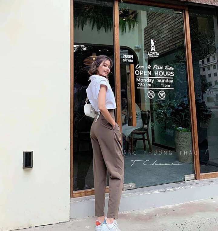 quần tây 2 khuy baggy