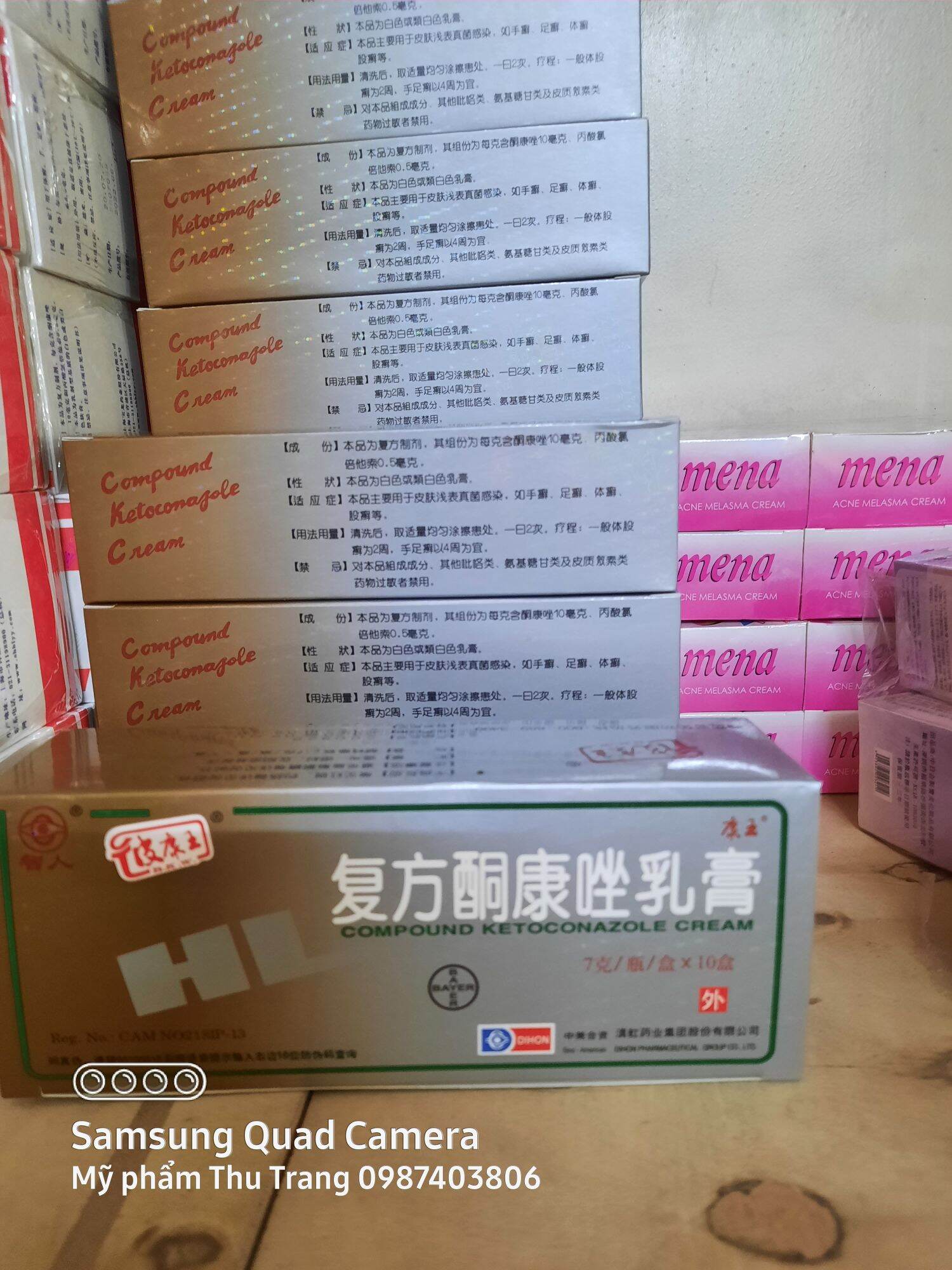 Lố 10h kem trắng da hl