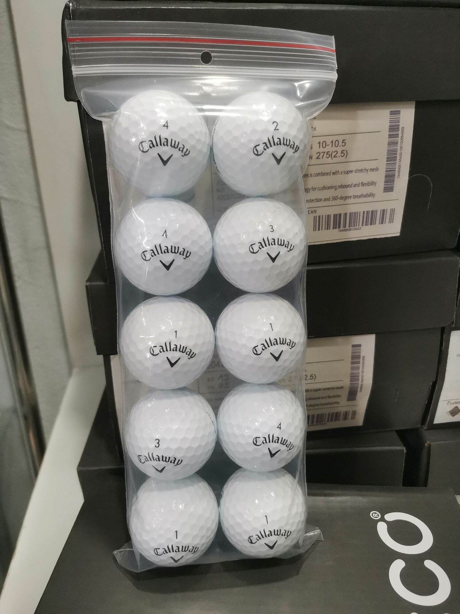 Bóng golf callaway 10 bóng new 98%