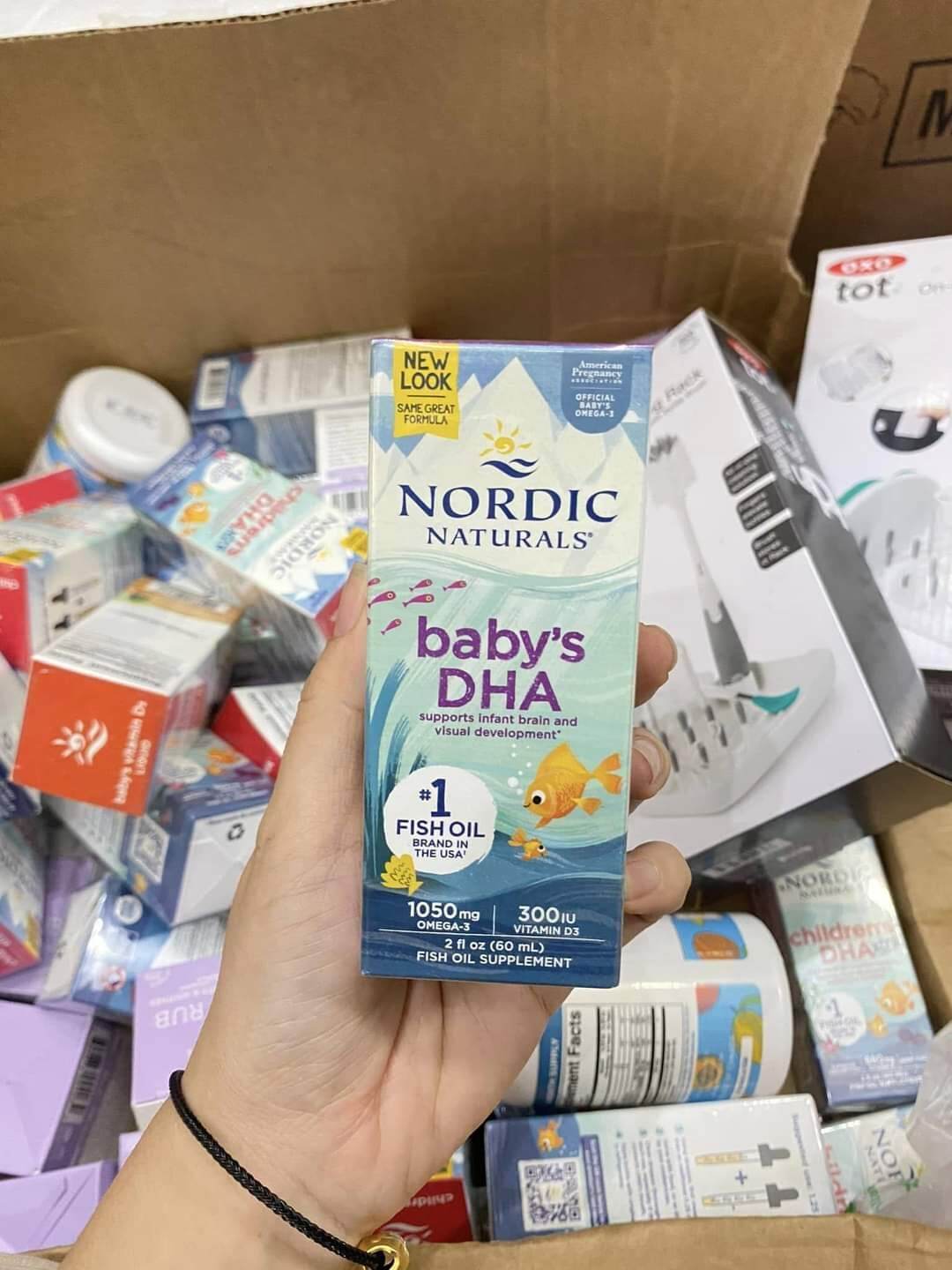 Baby dha , nordic naturals tổng hợp dha + ome.ga