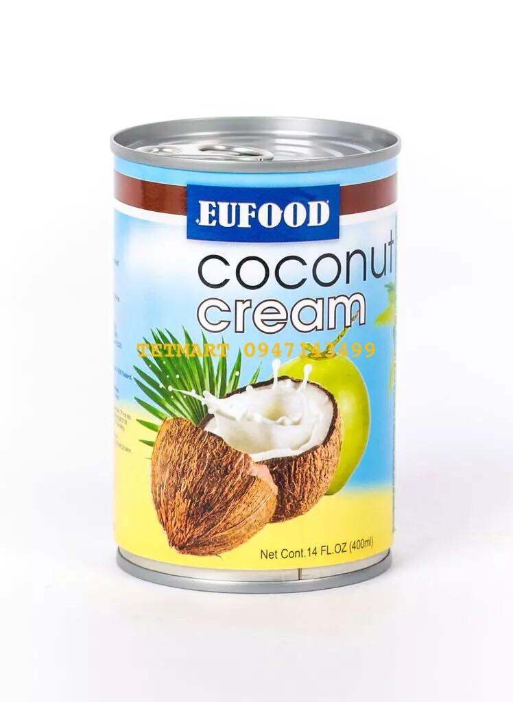 Nước cốt dừa đậm đặc cream Thái Lan 400ml