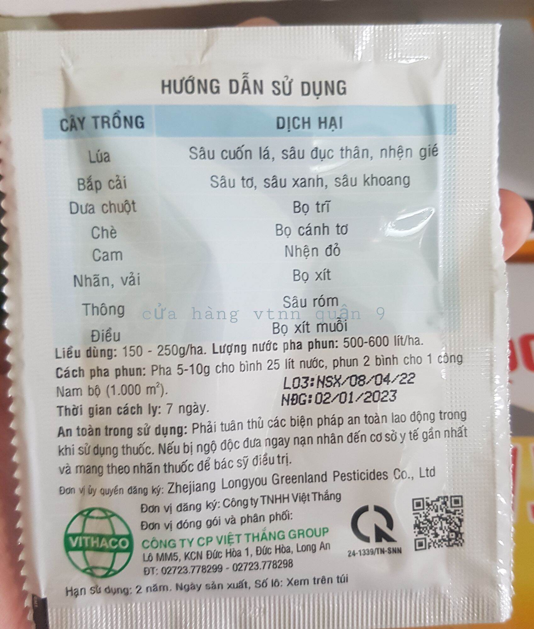 thuốc trừ sâu Tasieu(5gr)