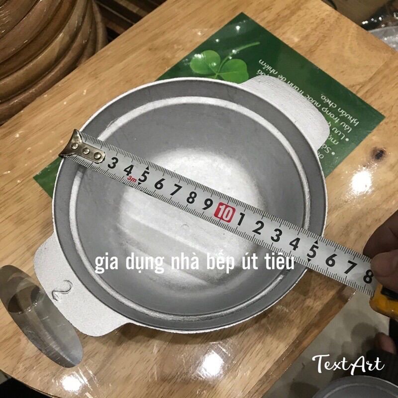 Nồi gang cạn kho thịt cá 4 kích cỡ
