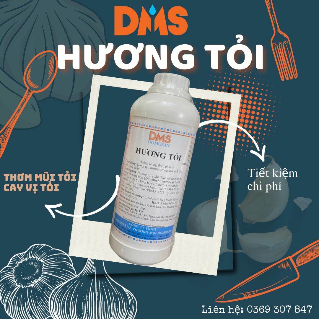 Hương Tỏi- tạo mùi thơm đặc trưng