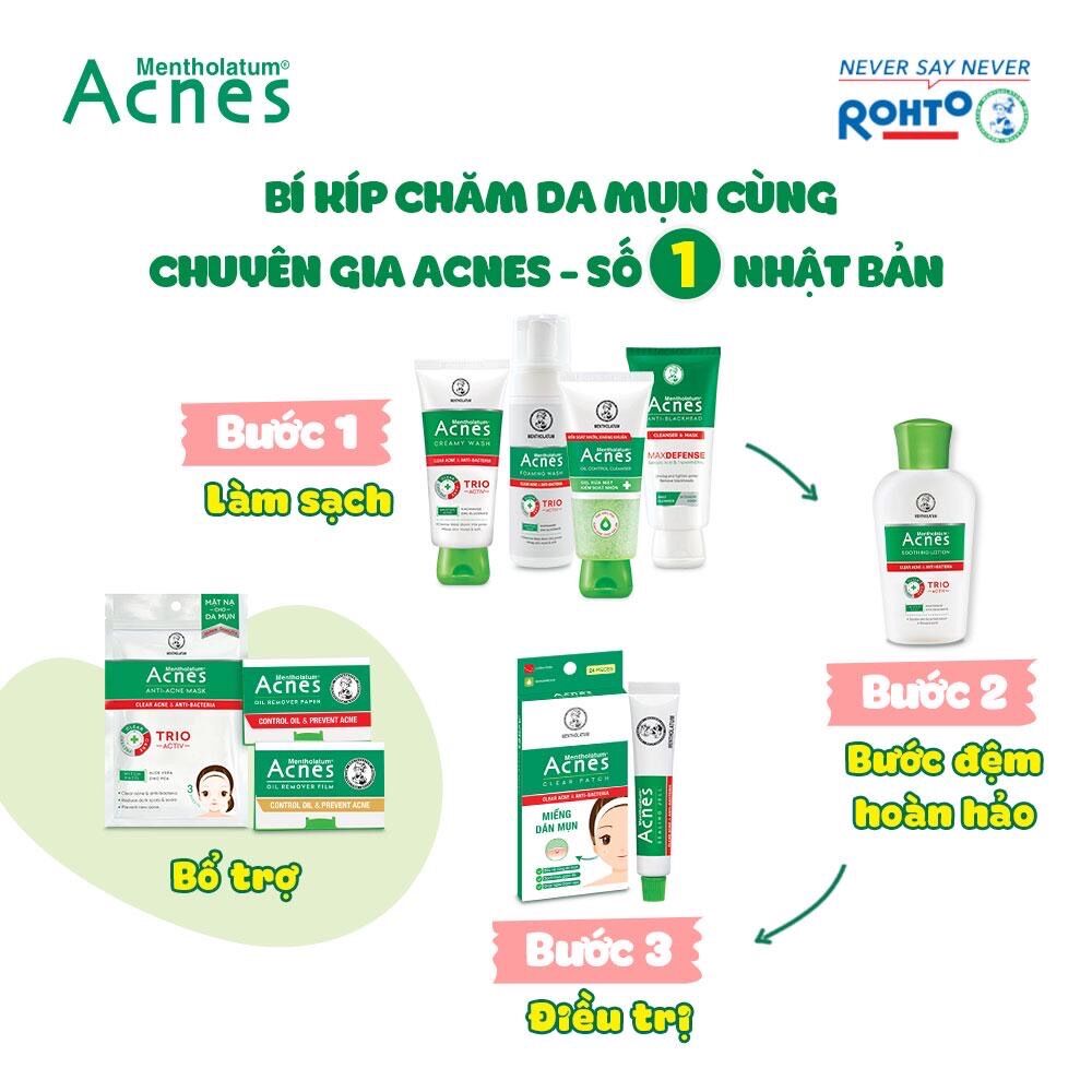 Miếng Dán Mụn Acnes Clear Patch hộp 24 Miếng