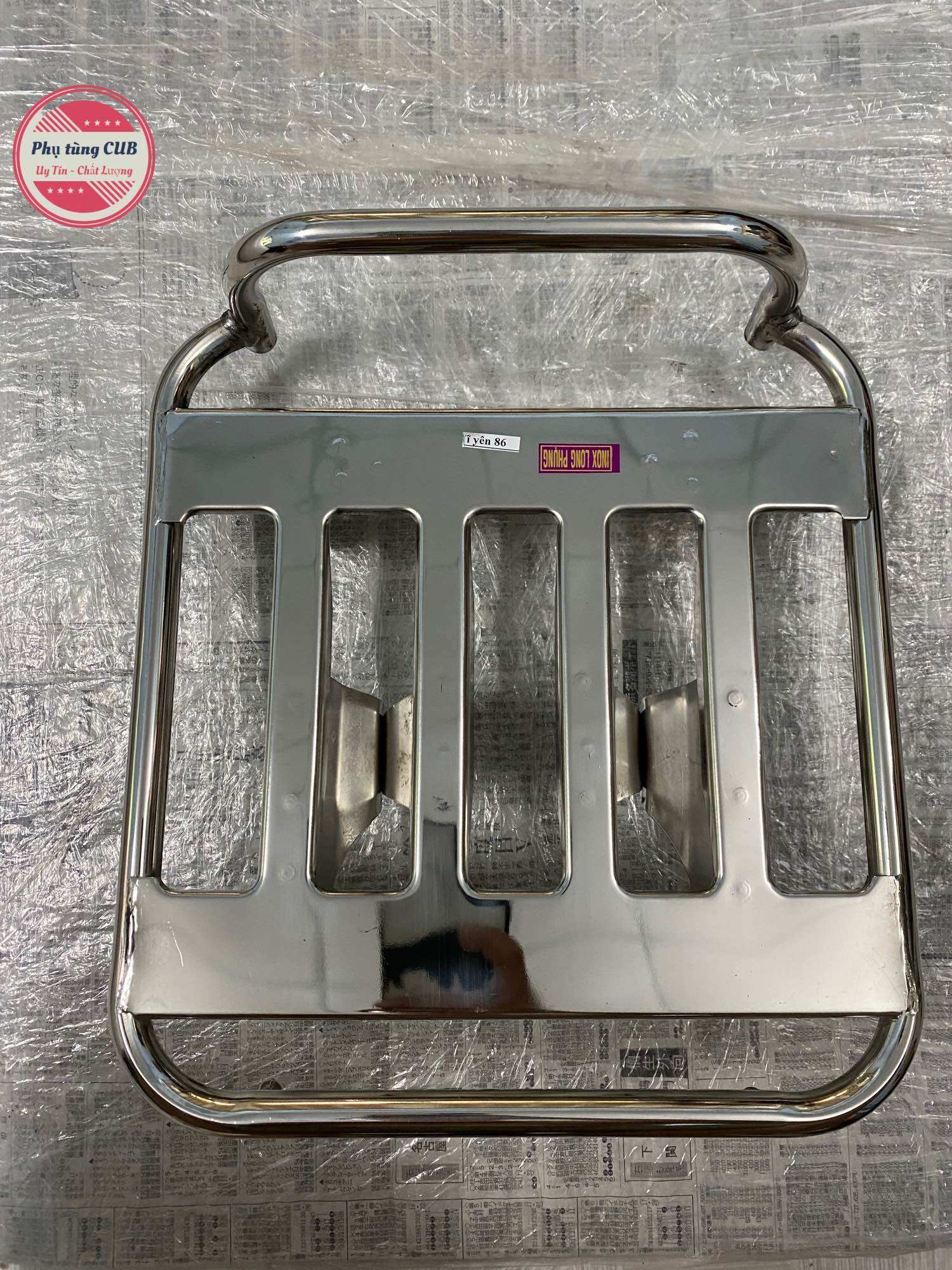 Baga sau inox bản to gắn cub 81-86-88