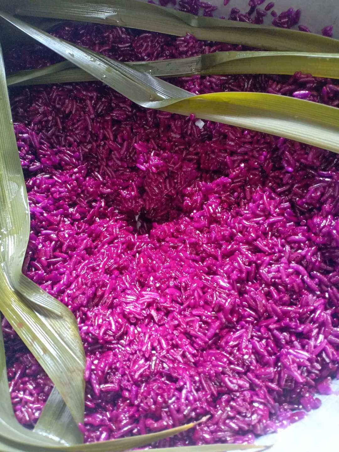 lá cẩm đỏ, cẩm tím thái tươi 500g