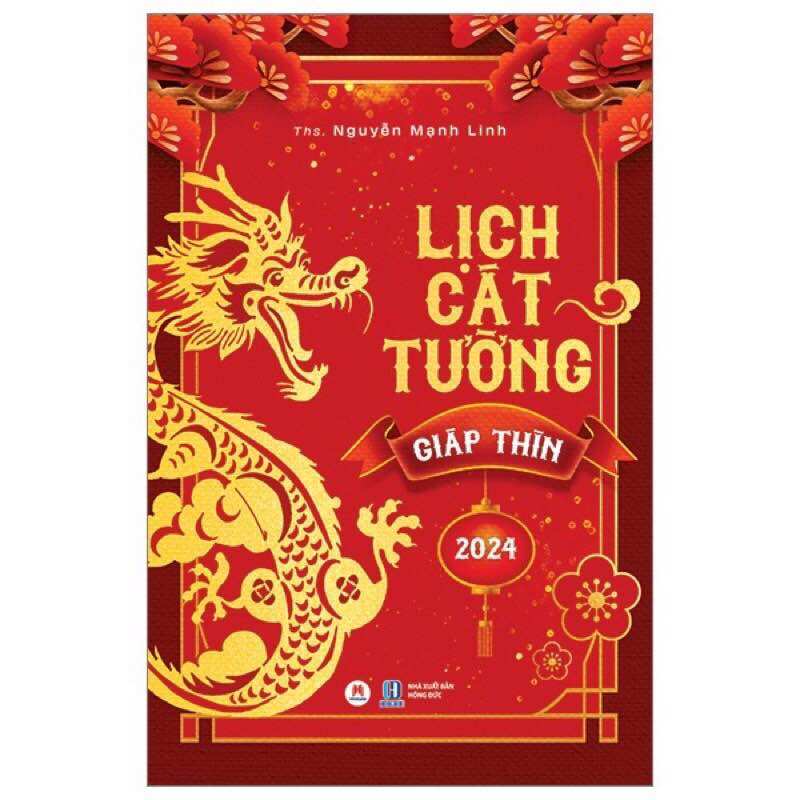 Sách: lịch cát tường giáp thìn 2024