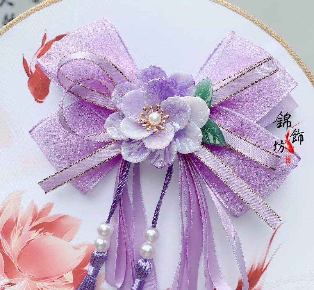 kẹp nơ cổ trang, tiểu thư (hanfu) 15
