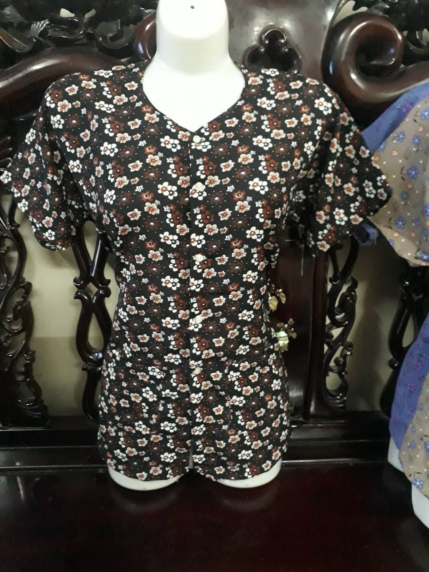 Áo đũi cộc tay bà già