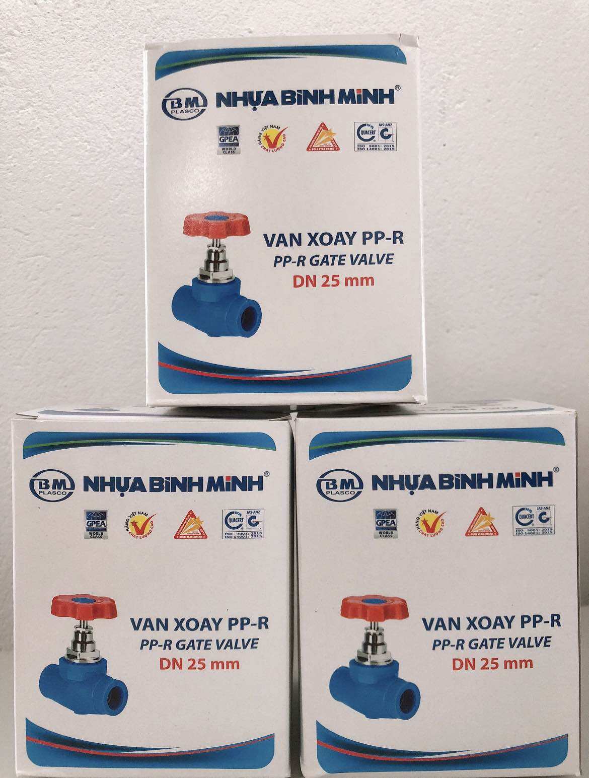 Van xoay PPR Bình Minh (20mm, 25mm)