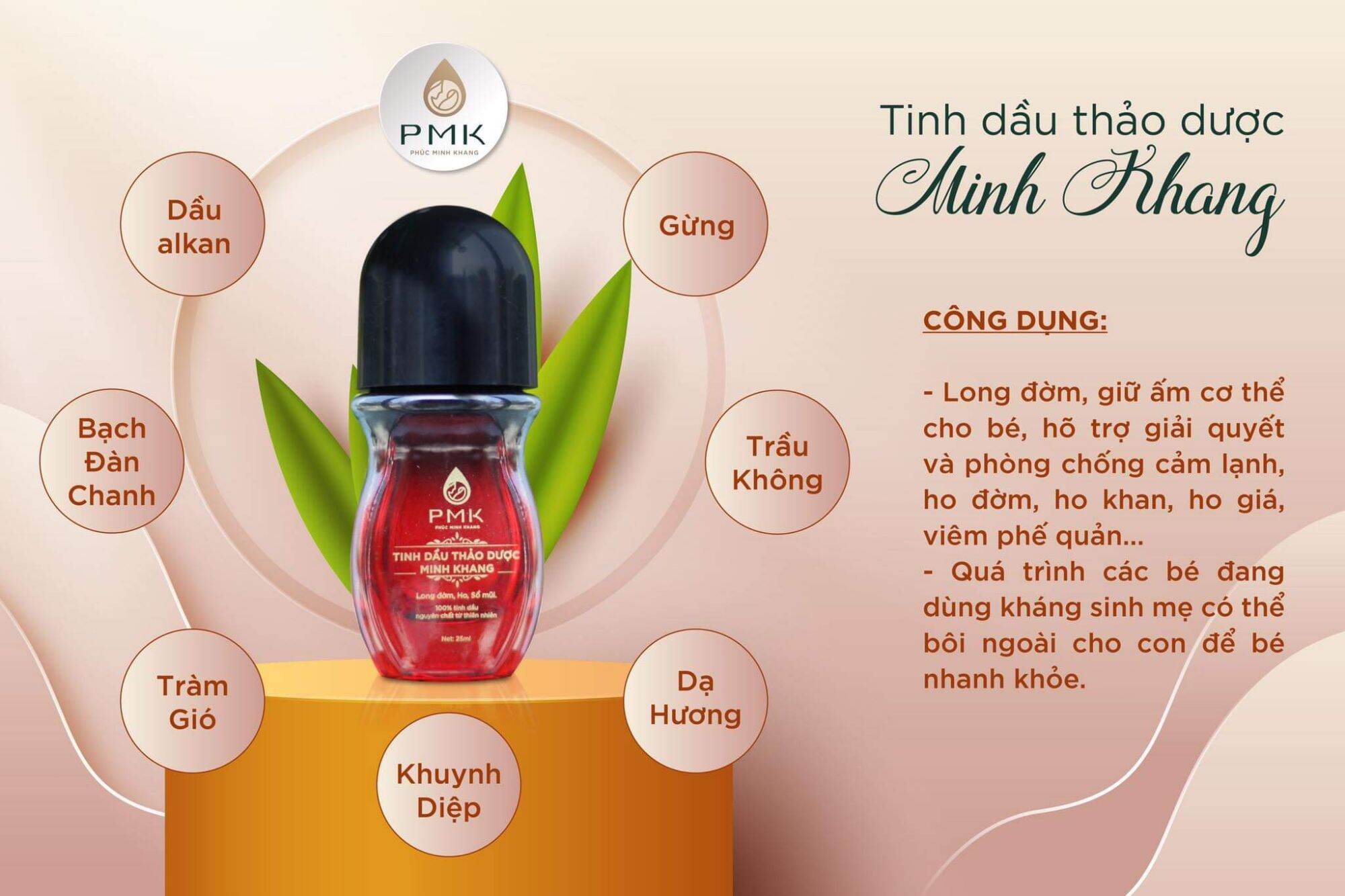 Tinh dầu PHÚC MINH KHANG