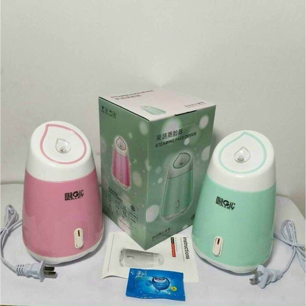 Máy xông da mặt thảo dược,hoa quả tươi tự động 2 in 1 mẫu mới 2021